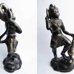 Lord Hanuman Statue, Herr der Affen, weißer Affe, Hanuman Jayanti, Fassbinder Hanuman, Vayuputra, Vajrang Bali, Kapeeshwara, Hanuman Statue
