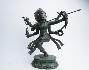 Lord Mahakali , Hindu God, Kali Statue, Goddess Kali Statue, Parvati, Durga , Hindu goddess statue, Home decor, Halloween Decor