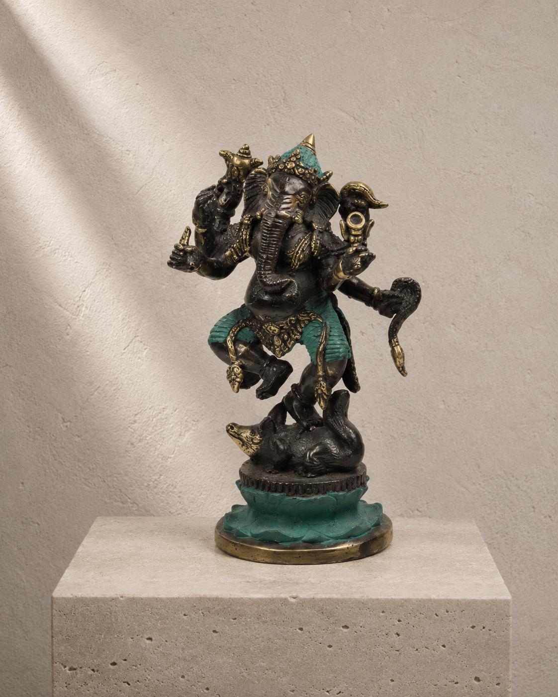 色付きガネーシャ神像 - 8.6インチ / 22 cm - Etsy 日本