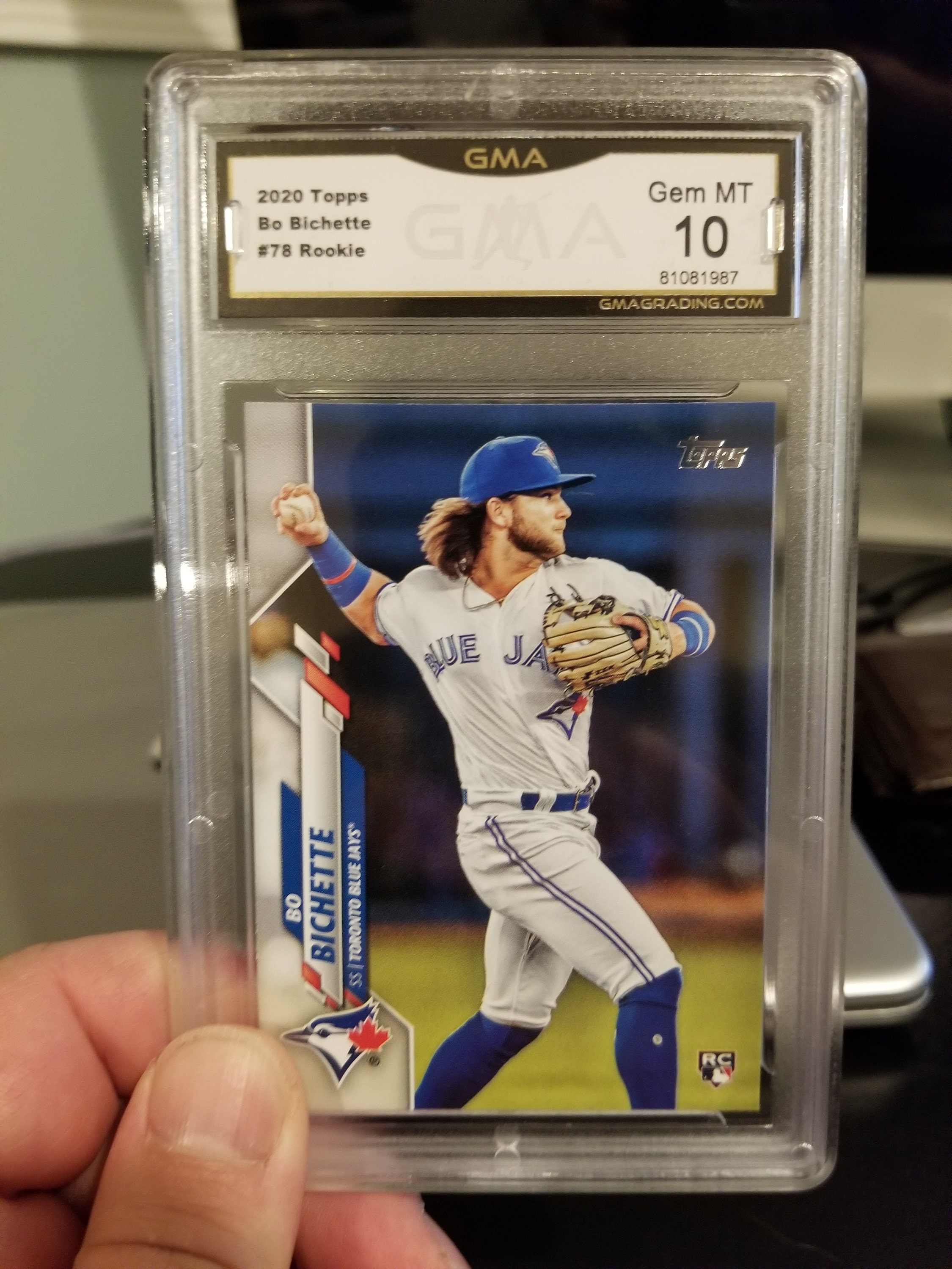 Bo Bichette 2019 Bowman Chrome Prospects Rookie Card PSA 10 gruponym.mx
