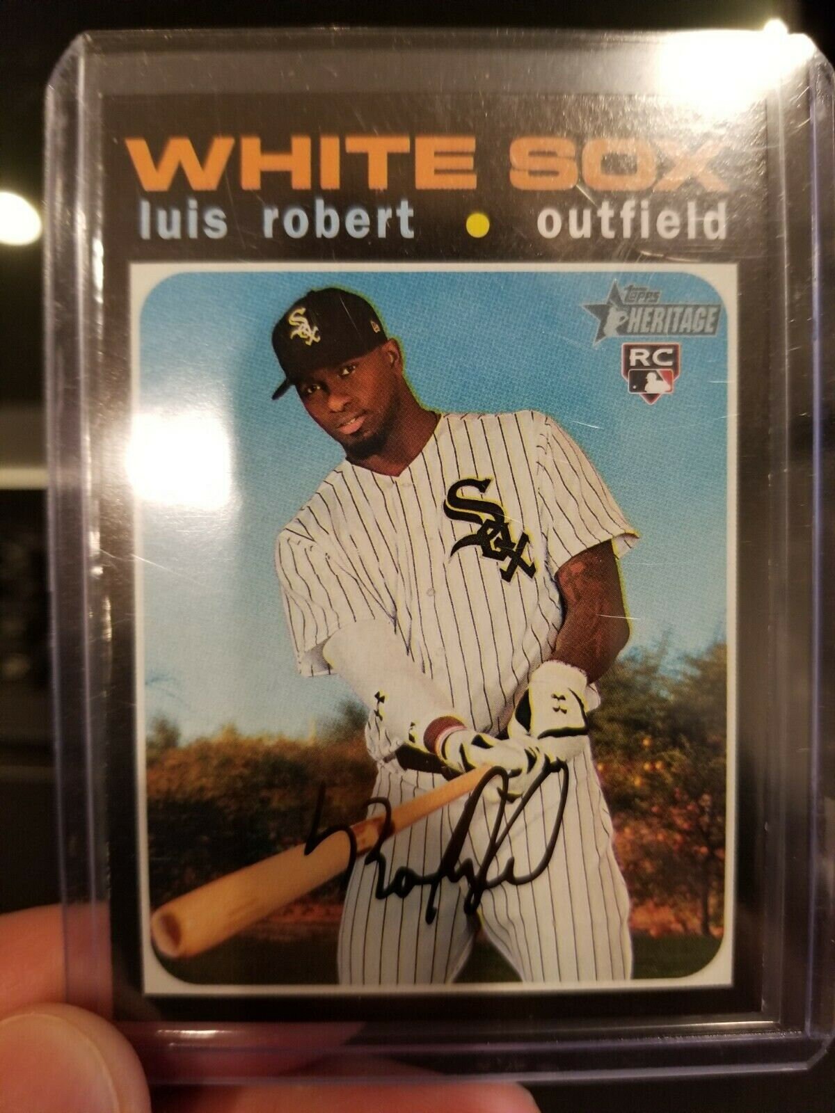 Luis Robert 2020 Topps Heritage Rookie Card - Etsy