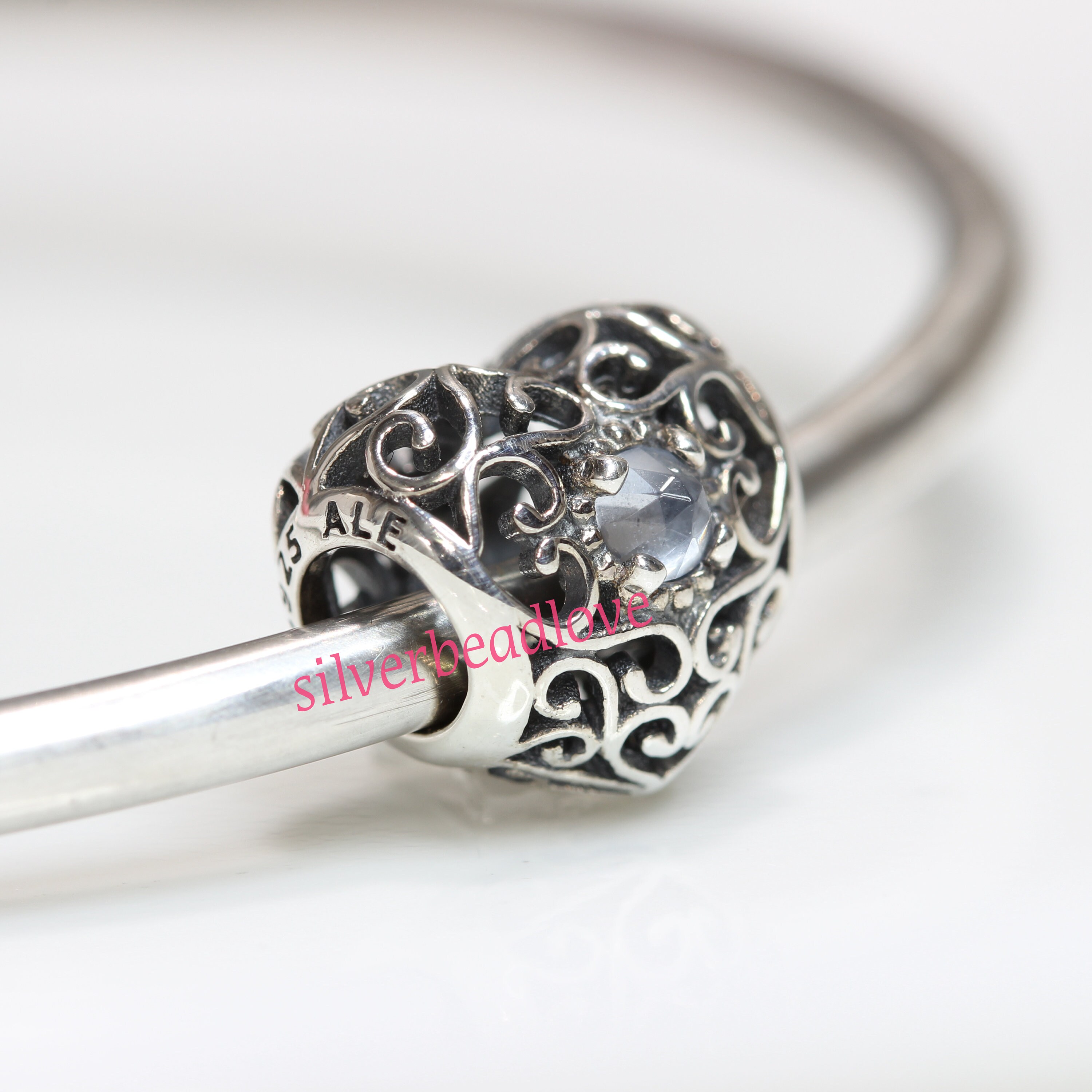 Pandora Heart Birthstone Charm Etsy