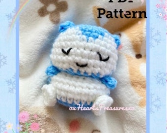 PDF Pattern: Cute Chibi Sleepy friend
