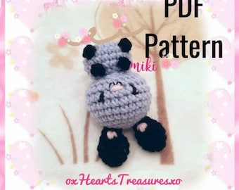 PDF Pattern Cute bat crochet pattern, crochet bat plush, halloween bat pattern, amigurumi bat, bat amigurumi pattern, cute plush bat