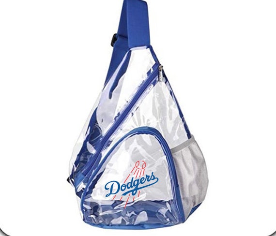 clear dodgers backpack