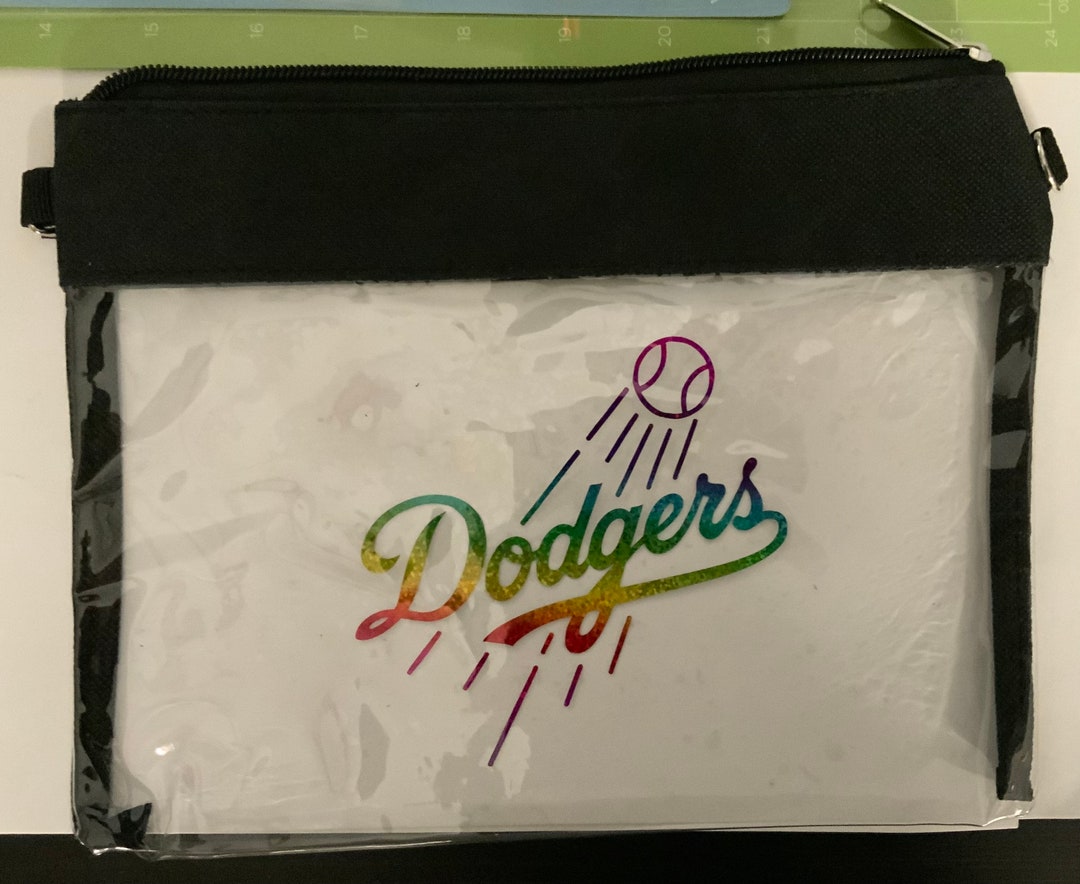 Dodgers PRIDE Clear Bag Stadium Clear Concert Purse With Black Etsy