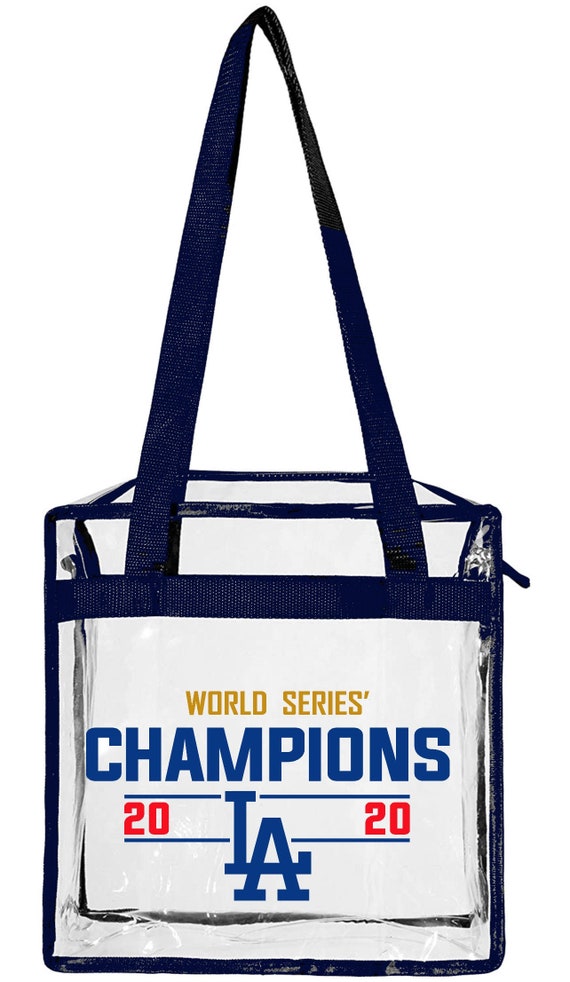 Dodgers Bolsas transparentes Bolsa de mano transparente aprobada