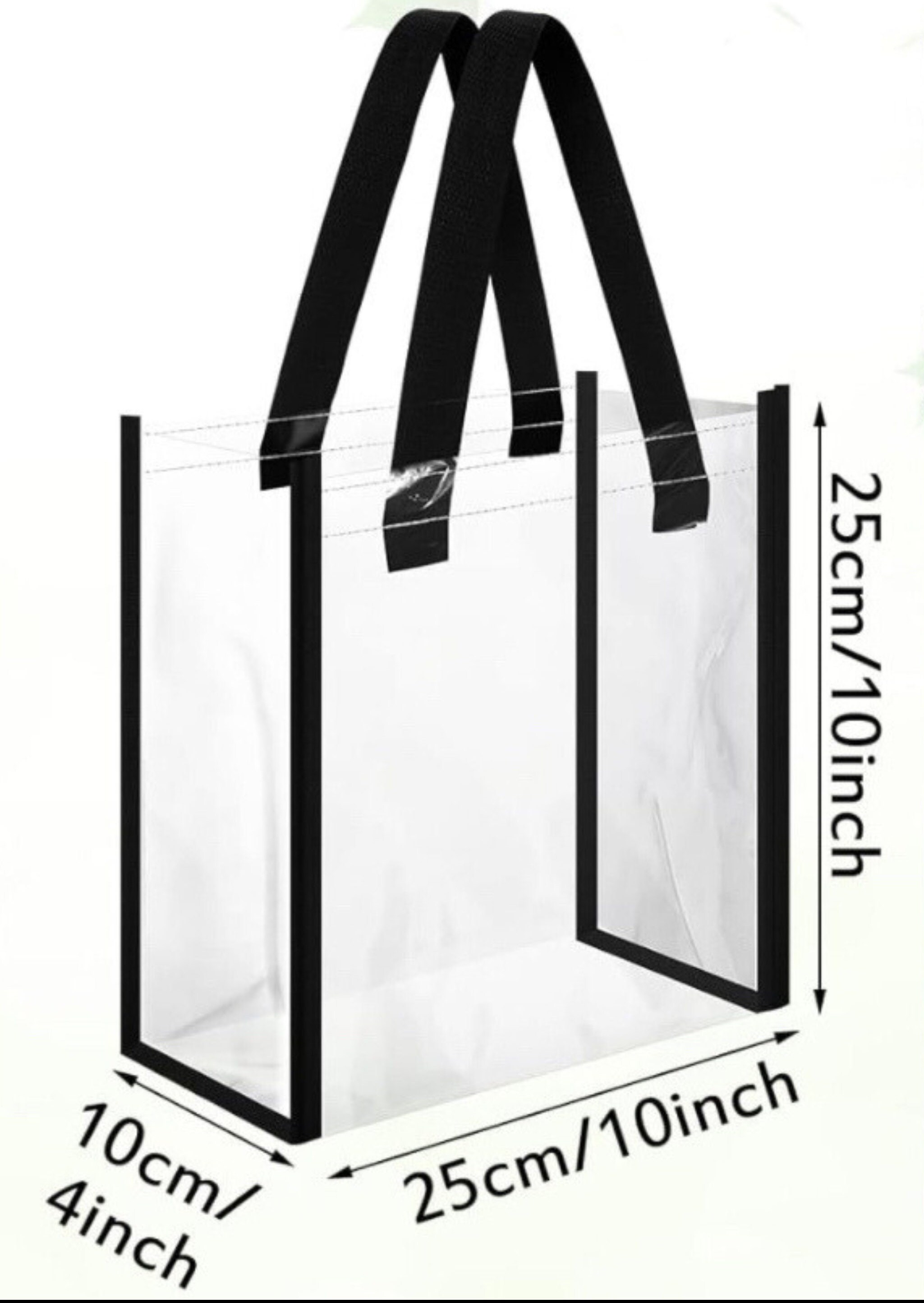 Padres Clear Bags Clear Tote Bag With Open Top - Etsy