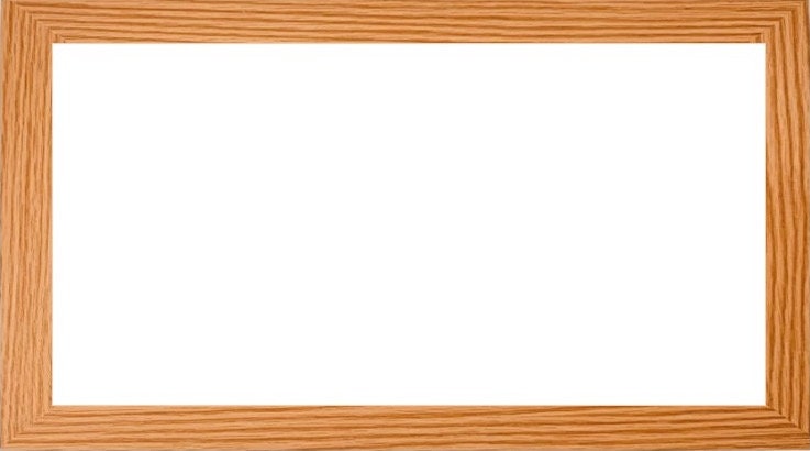 Panoramic Sizes Picture Photo Frames Poster Frames Oak White - Etsy UK