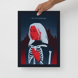 Punisher - Giclee Print, Poster, Wall Art, Phoebe Bridgers, Kyoto, I Know the End, Fan Art