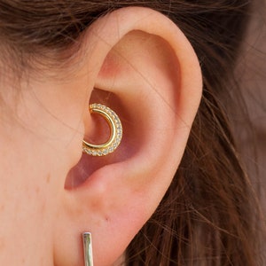 Plastic Daith Hoop Etsy UK