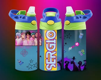 Kpop Demon Hunter Saja Boys Jinu Mystery Romance Baby Saja Flip Top 12 oz tumbler