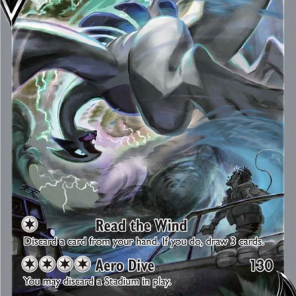 Lugia V Alt Art Etsy