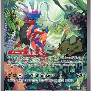 Koraidon ex 125/198 in Portuguese Scarlet & Violet Pokémon TCG