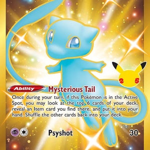 Mew (25/25), Busca de Cards