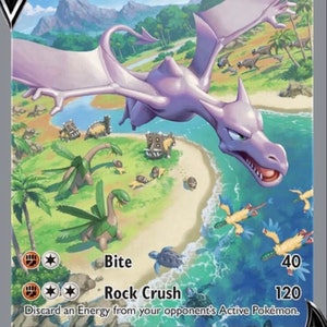 Pokemon 2022 SV2a Pokemon Card 151 Aerodactyl Holo Card #142/165