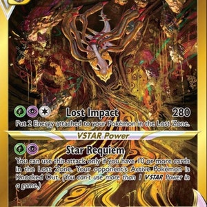 Giratina ALT ART dropped a year go from Lost Abyss. Easily one of the most  intense art works we have seen. Awesome card! #pokemon…