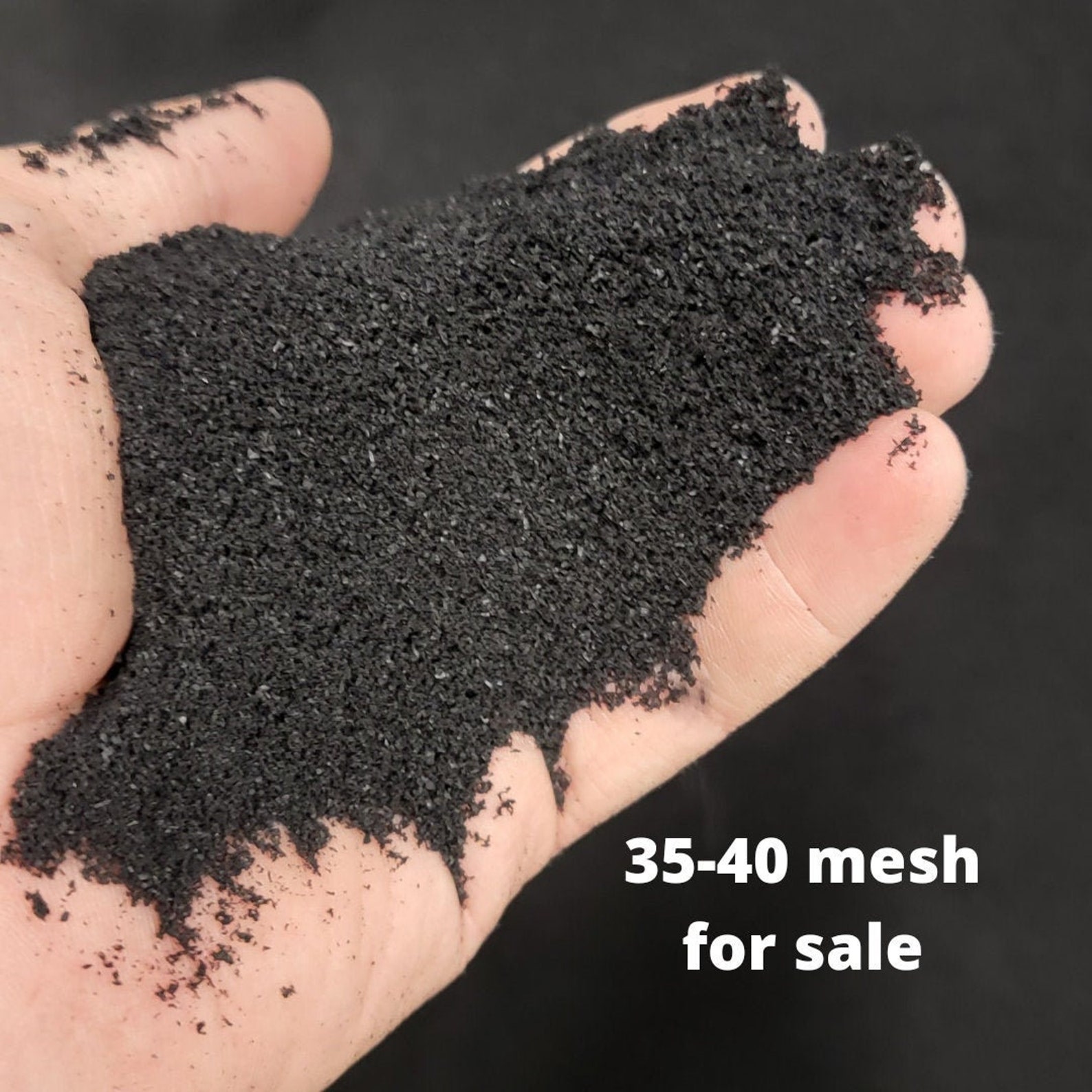 3540 Mesh. Crumb Rubber, Etsy