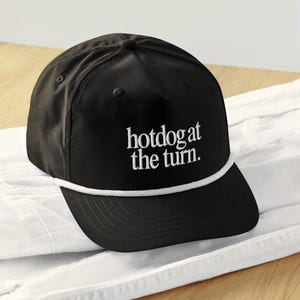Hotdog at the Turn Golf Rope Cap | Golf Hat | Golf Gift | Gift for him | Father&#39;s day