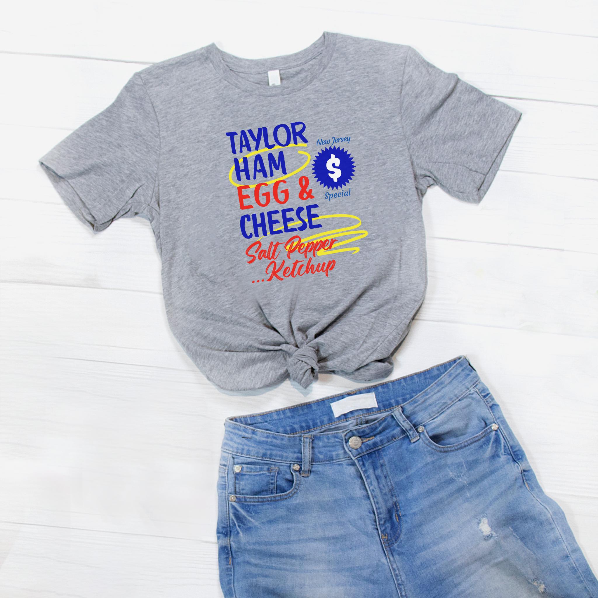 Taylor Ham, Egg And Cheese Shirt Mens Womens Kids Taylor Ham, Egg And Cheese Shirt Mens Womens Kids