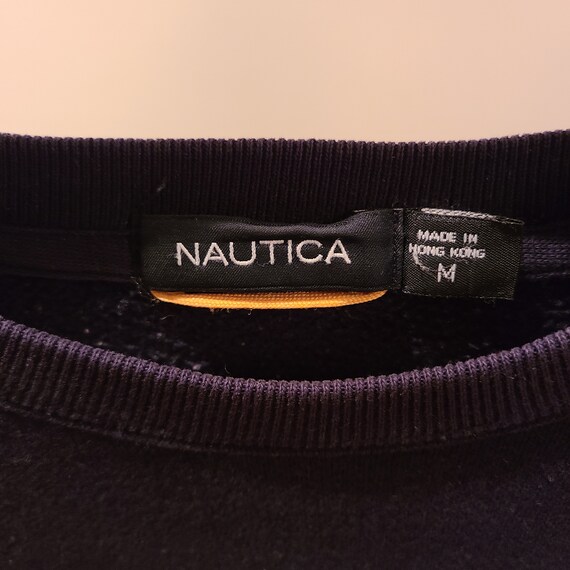NAUTICA Vintage 00s Sweatshirt Nautica Small Logo… - image 3