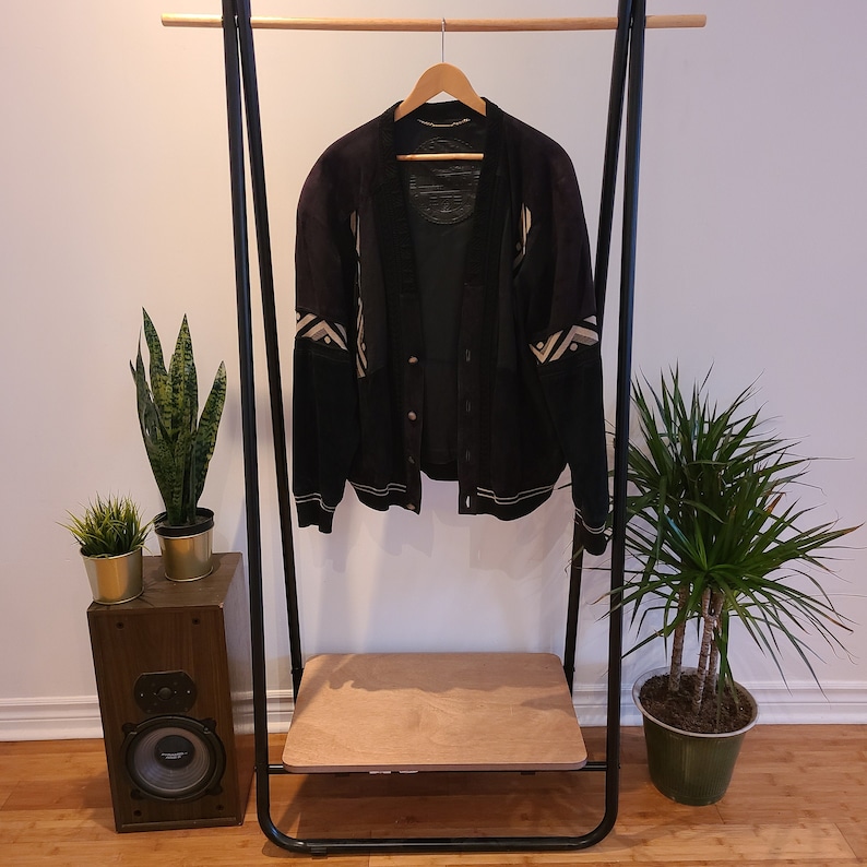 Vintage Torras Suede Jacket, Unique Sweater Jacket, Made in Spain, RARE