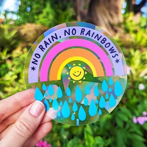 Rainbow Suncatcher Sticker: Removable Window Decal, Rainbow Maker