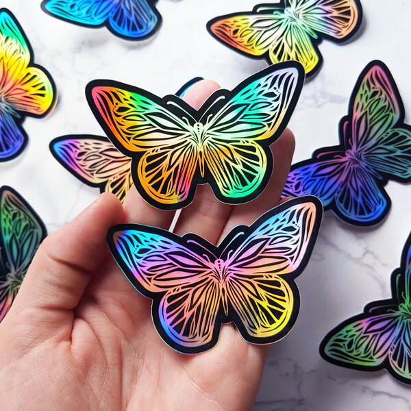 thumbnail interactive-video image 1 of 50 CoolSticks Butterfly Stickers Pack – Waterproof Vinyl Decals For Laptop, Water Bottle, Phone & More! 1 of 2