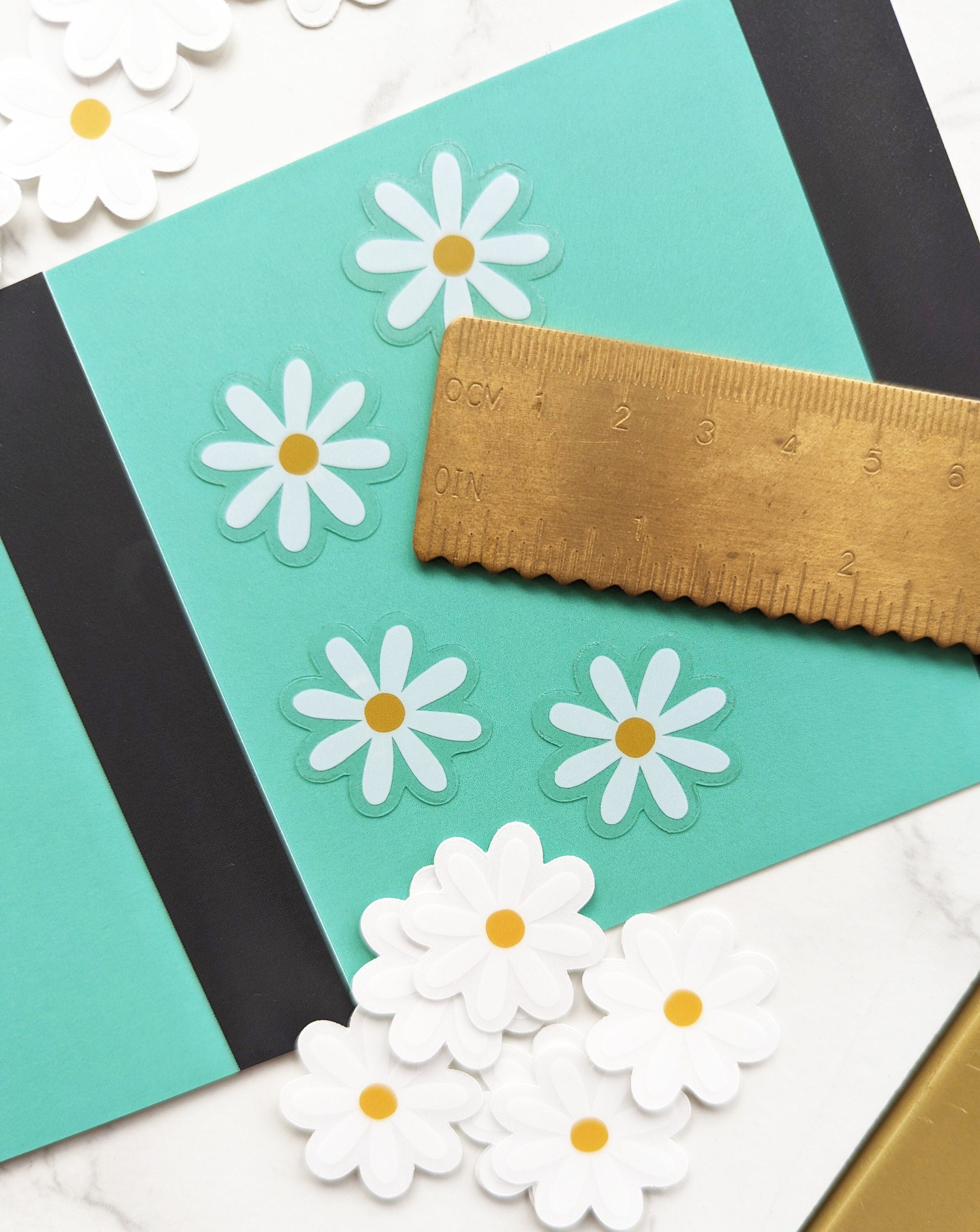 Cute Little Daisy Stickers 1 Small Flower Stickers to Etsy