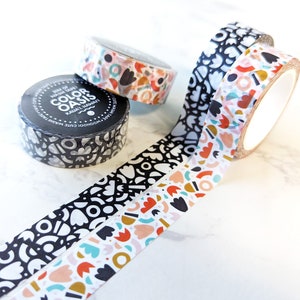 Abstract Confetti Washi Tape: Scandinavian Style Scrapbooking