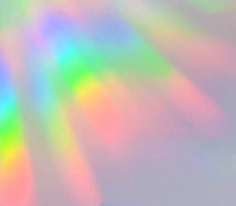 NEW BLANK Rainbow Suncatcher Sticker Prisms Film Sheet 4.5x6 Rainbow Maker Light Catcher Decal Helps Prevent Birds From Hitting Windows image 9