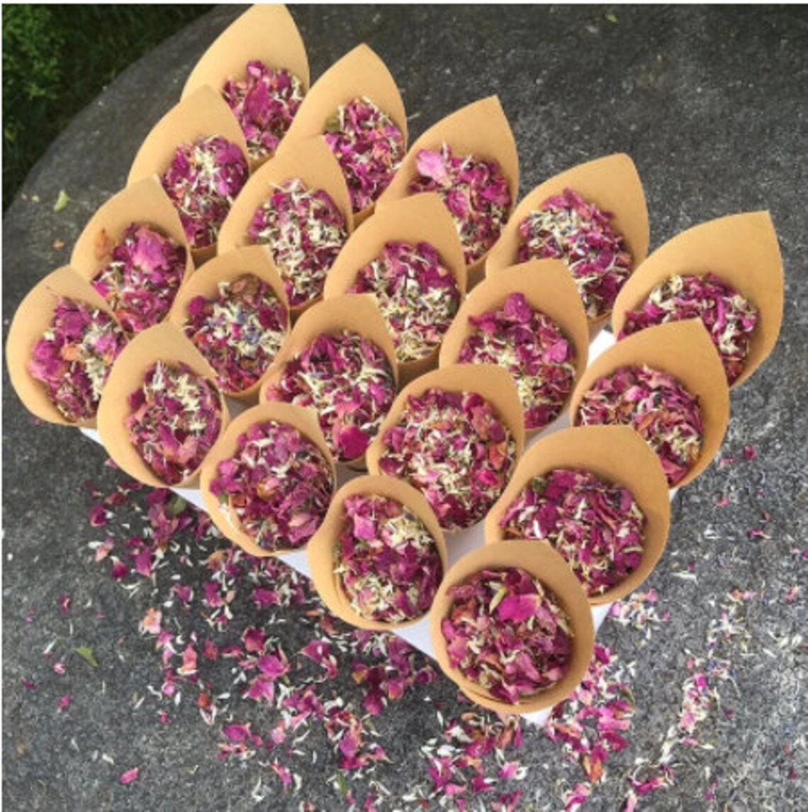 Wedding confetti cones holder support For Wedding Decoration Etsy