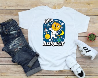 Astronaut Shirt For Kids, Boys Space Shirt, Little Astronaut, Astronaut Lover Gift, Future Astronaut Baby Bodysuit, Toddler Space Shirt