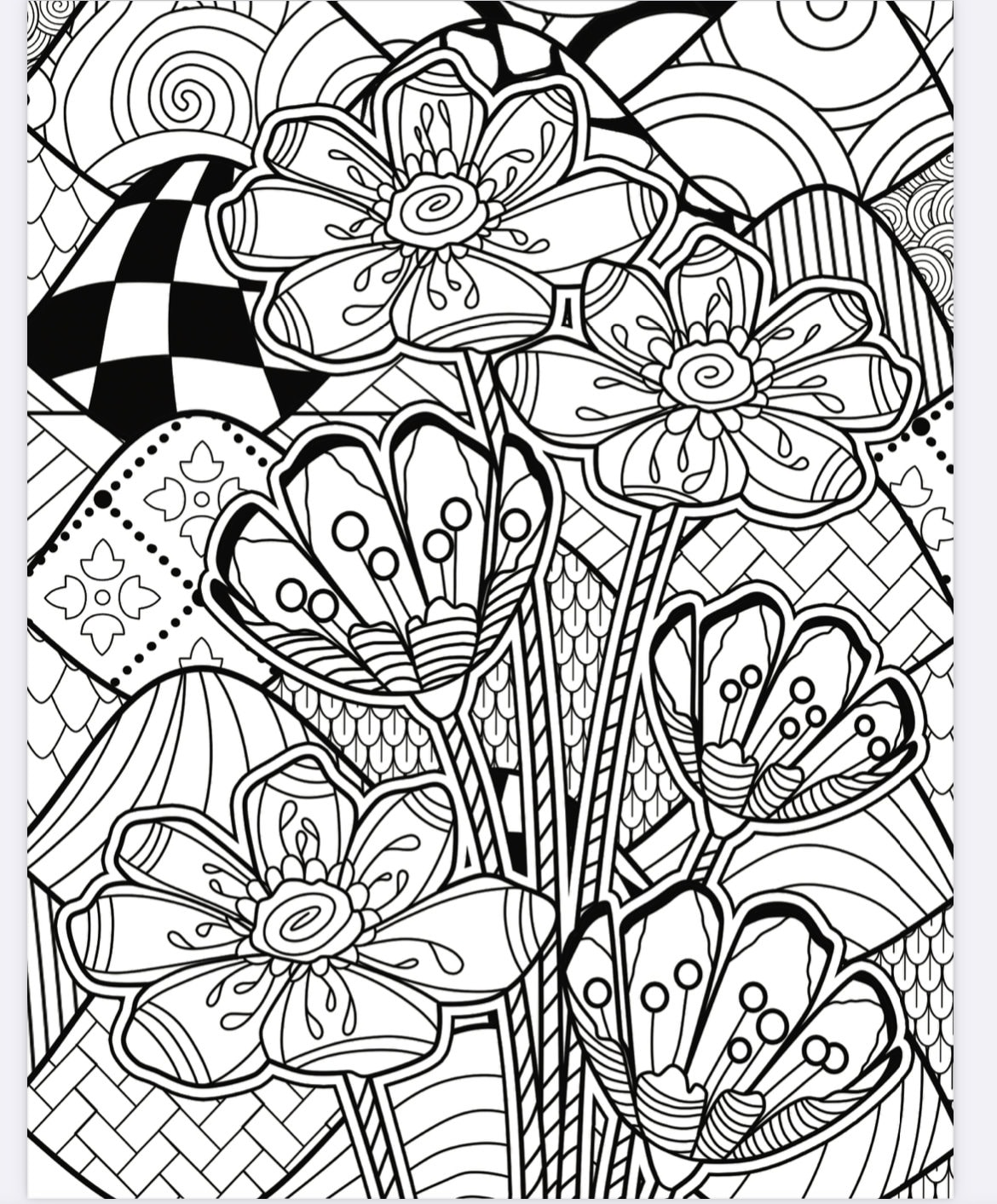 Detailed Nature Coloring Pages