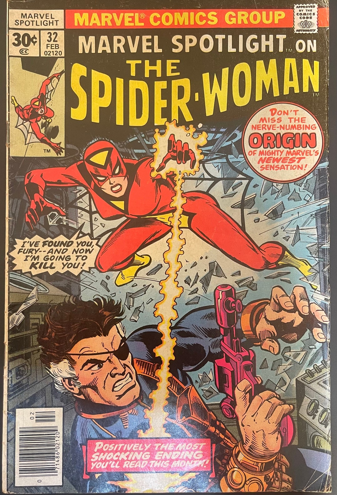 アメコミ Marvel spotlight 32 Spider woman レア