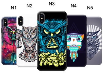 Owls are not what they seem Phone case for iPhone 7 8 SE 11 12 Pro Max Xs Xr 44B