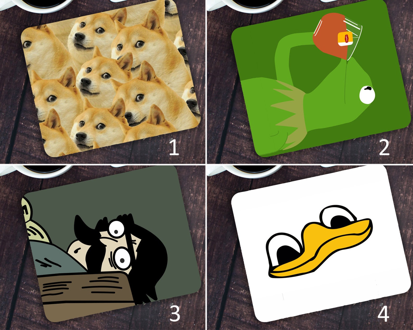 Meme Mouse pad 9x7 inch Laptop pad Office Home decor PC Etsy