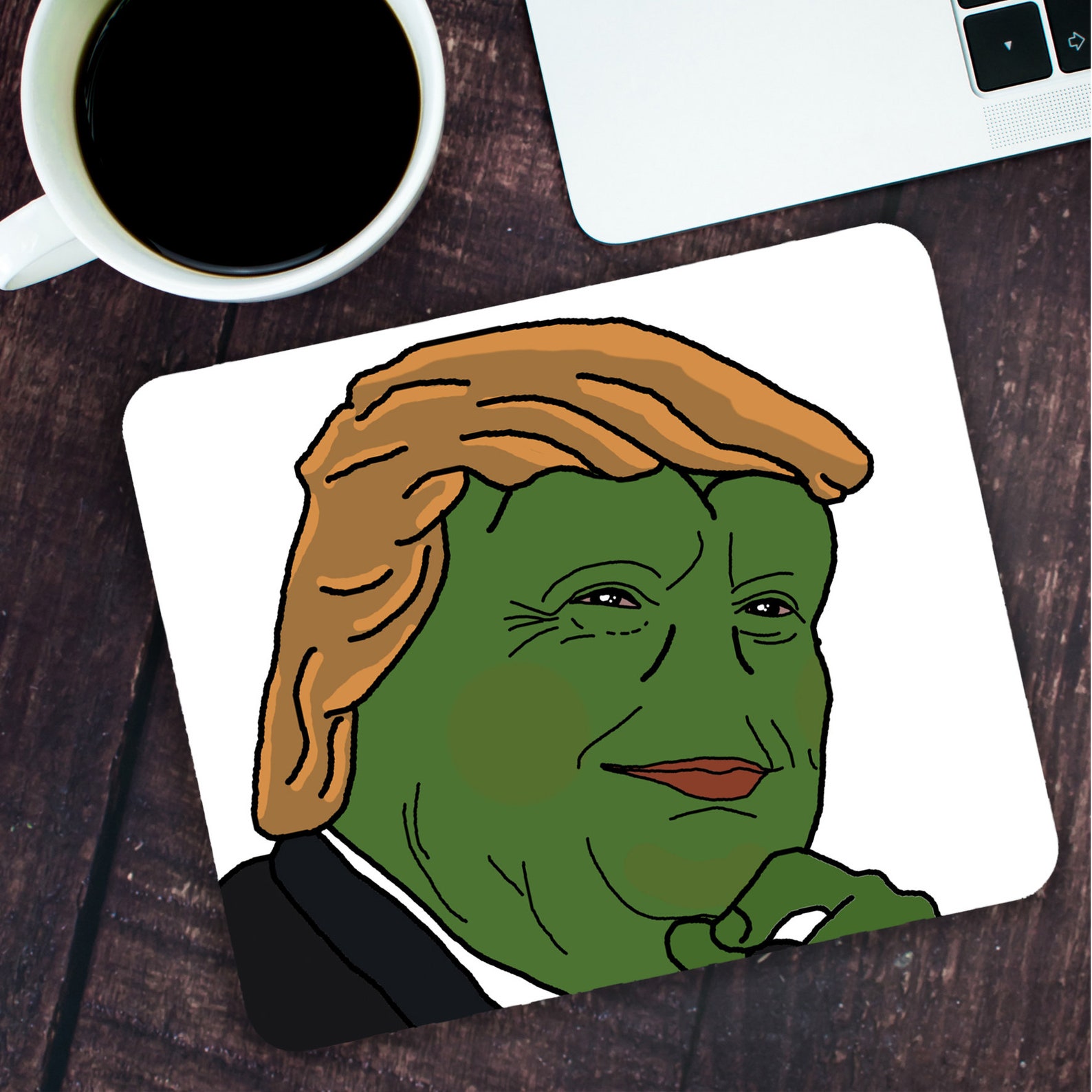 Pepe the Frog Mouse pad 9x7 inch Laptop pad Office Home decor Etsy