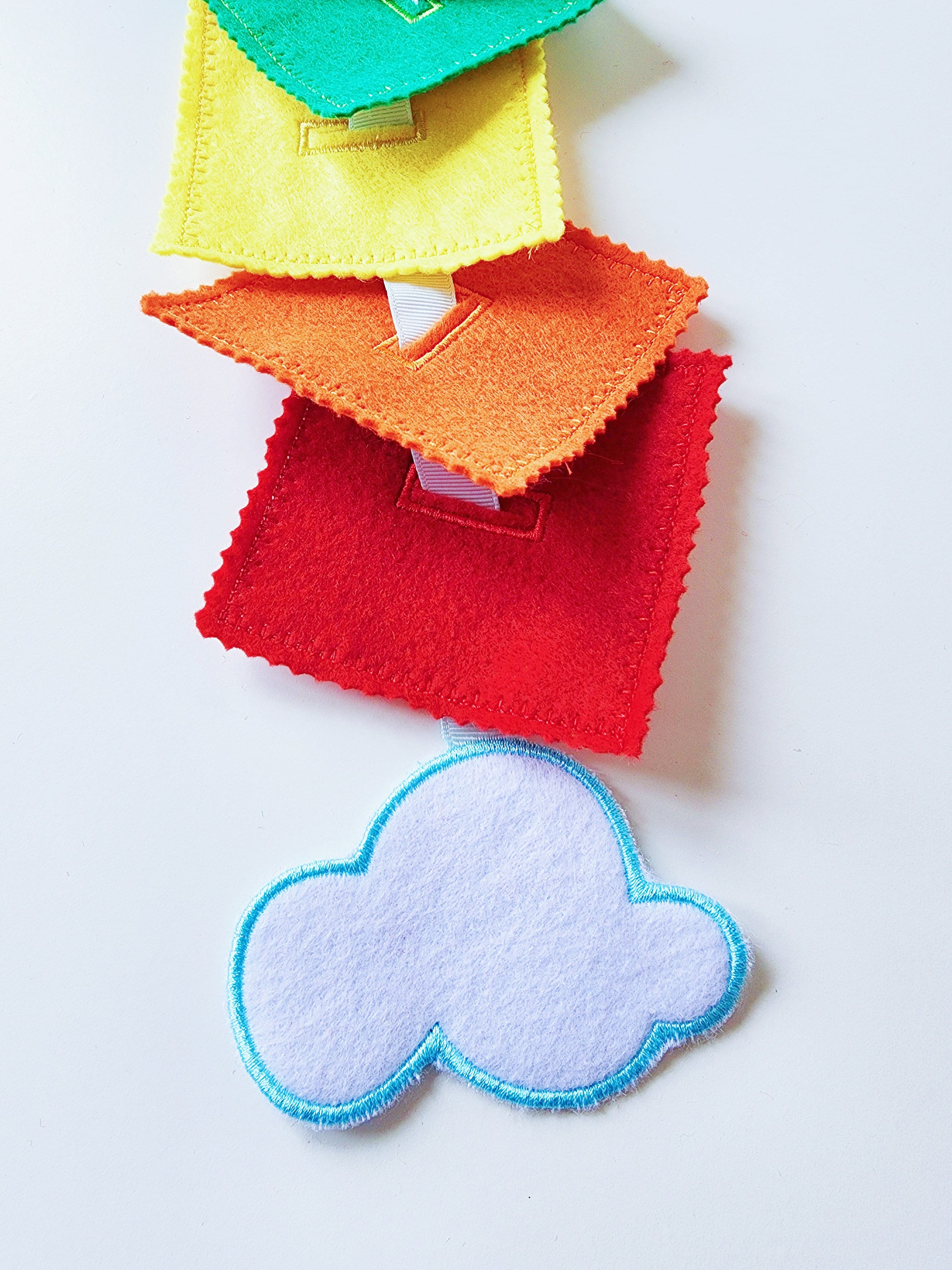 Rainbow Buttoning Activity for Fine Motor Skills (learning Toy ...