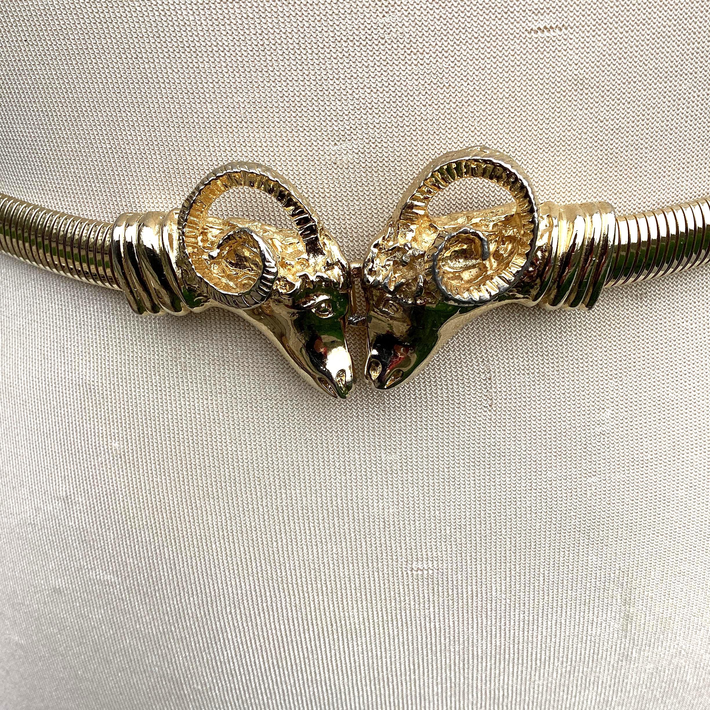 Vintage Gay Boyer Belt: Ram