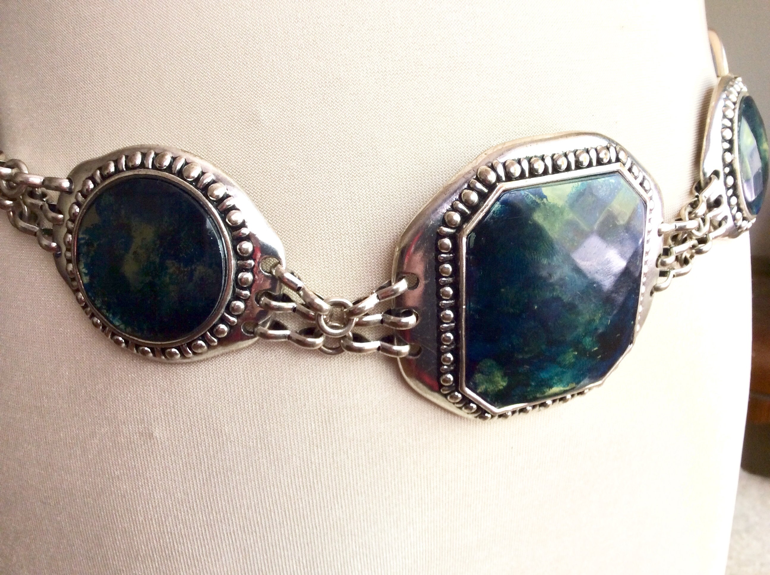Vintage Gem Belt - Etsy