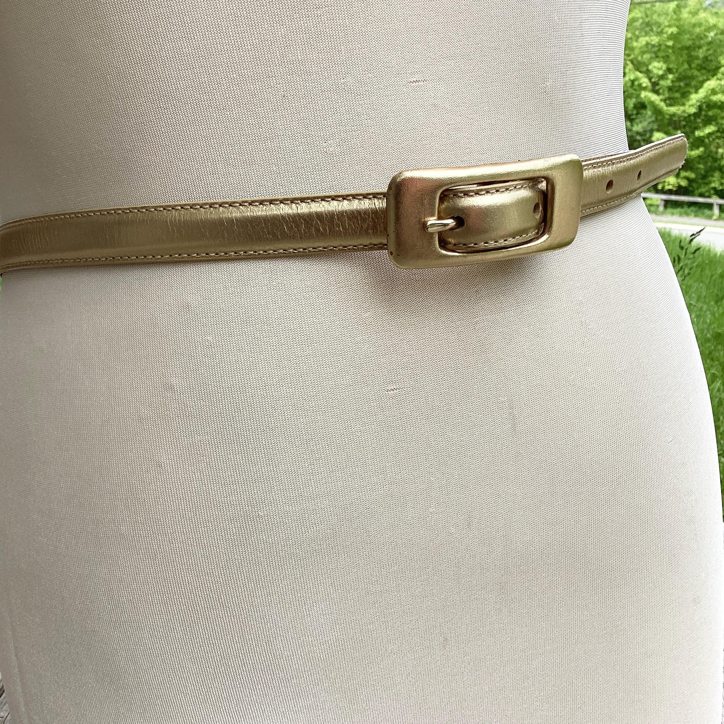 Ralph Lauren Vtg Gold Mesh W Eagle Buckle Belt. Heritage Plaque-Buckle Belt | Ralph Lauren main image 3