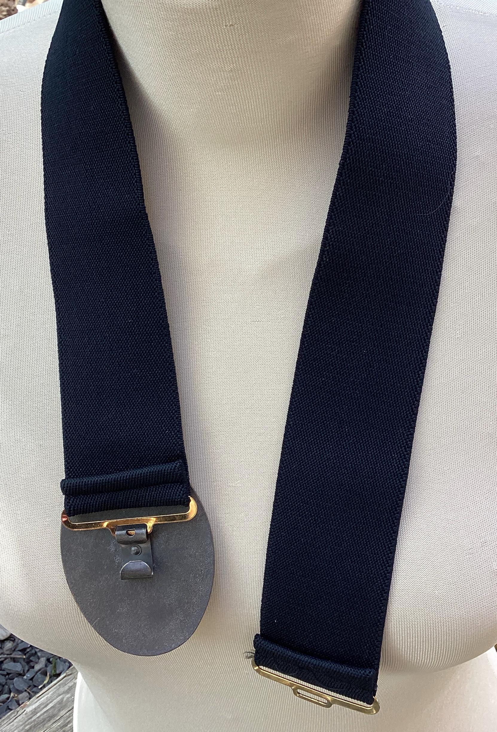 SKAFFLES Vintage Wide Elastage Oval Buckle Belt Black Stretch Bronze CottageCore isabelle_black.jpg?v=  main image 2