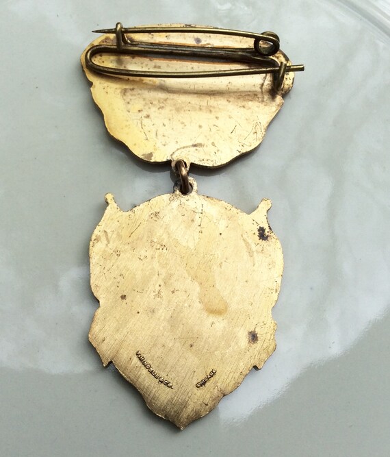 Military veteran gifts Vintage Military badge metal p… Gem