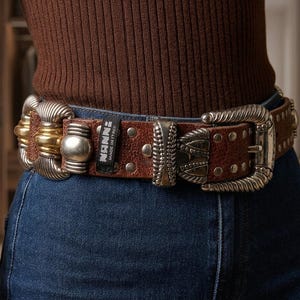 Avant Garde Leather Belt - Etsy