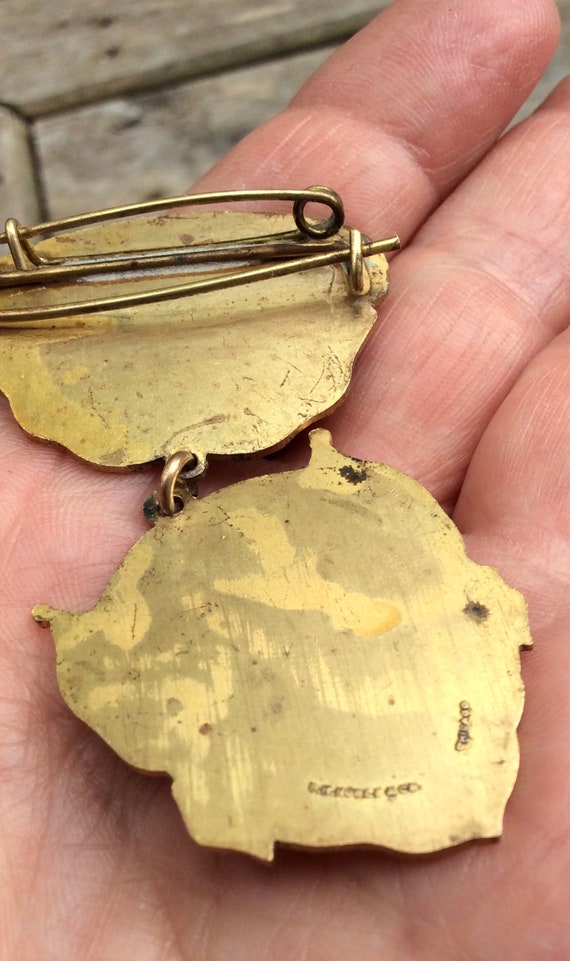 Military veteran gifts Vintage Military badge metal p… Gem