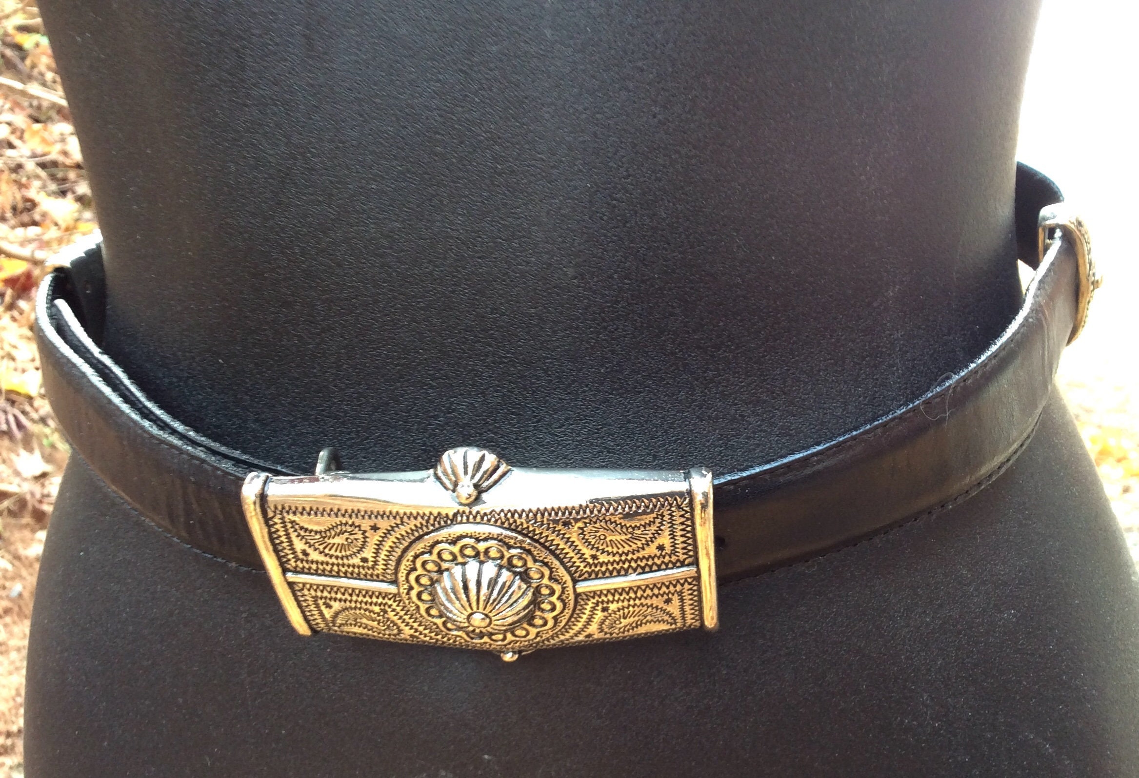 Amanda Smith Leather/Suede/Gold Belt Amanda Smith Suede Belts for Women | Mercari main image 2