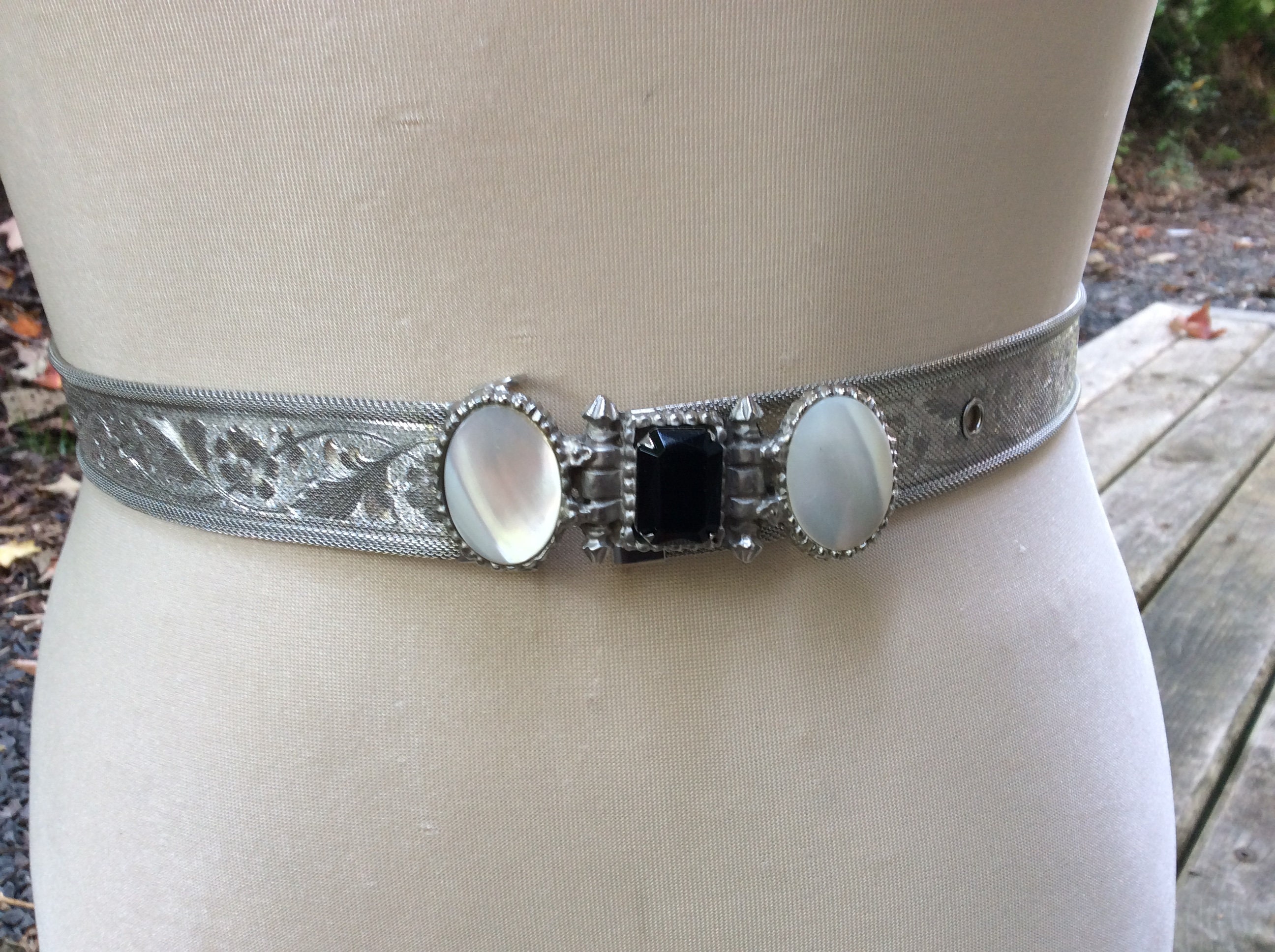 80s 90s Mesh Belt - Etsy
