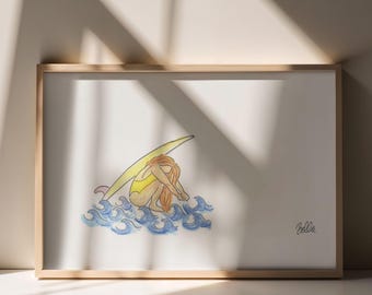 Art Print- Seeking Shadow