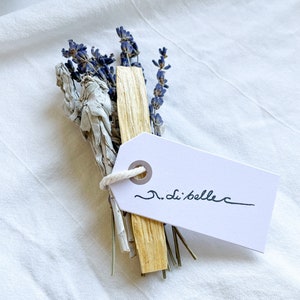 Incense bundles- lavender, palo santo, white sage. Relaxation aid, meditation and yoga